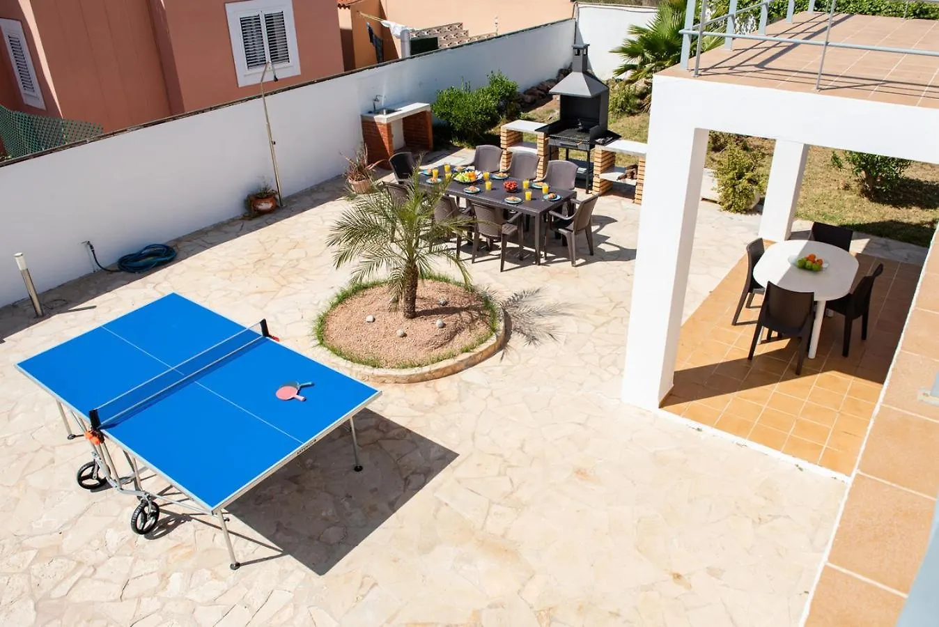 Villa In Playa Den Bossa, 5 Min Supermarketbbq 0*, Sant Jordi de ses Salines